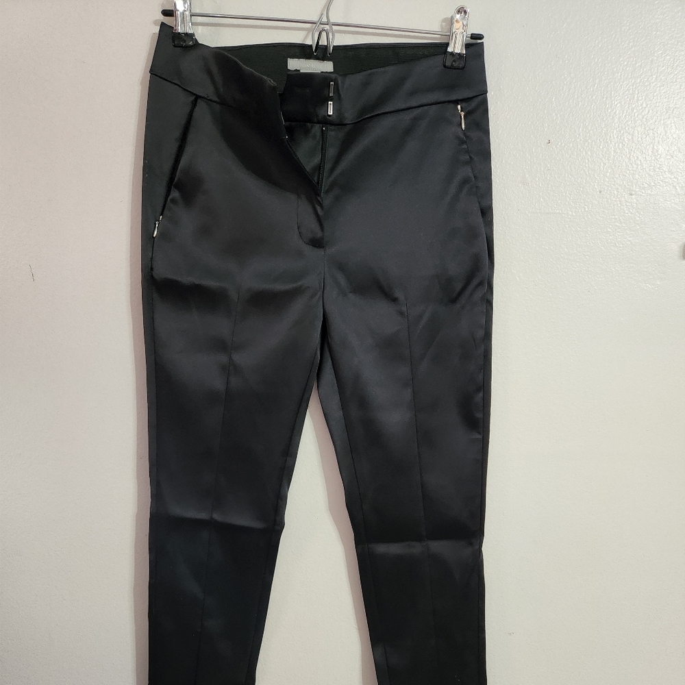 H&M satin black pants. Size 4
